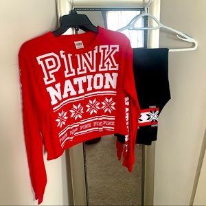 Pink Victoria’s Secret Holiday Set